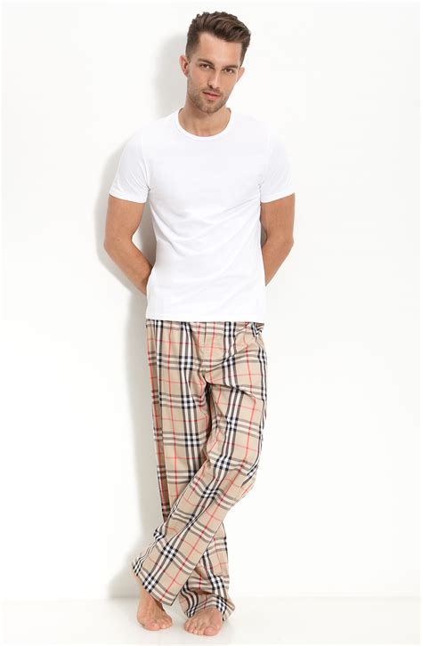 burberry jogger set|burberry pajama pants men.